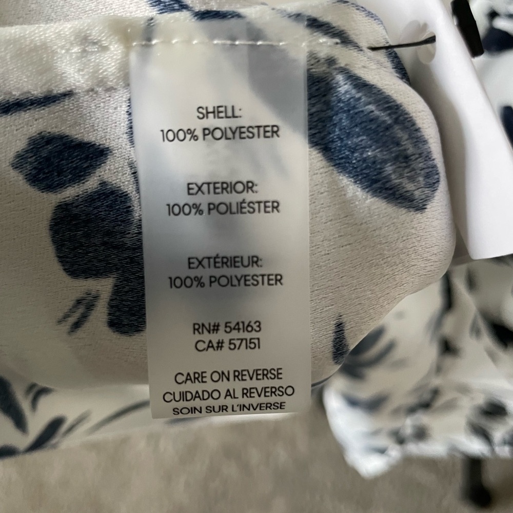 Calvin Klein Black and White Floral Dress - Picture 10 of 14
